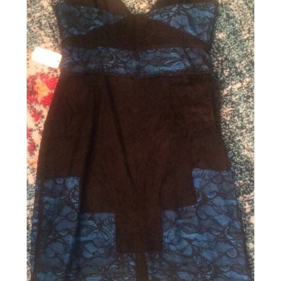 Foley + Corinna Strapless Lace Cocktail Dress, NWT - Picture 2 of 3